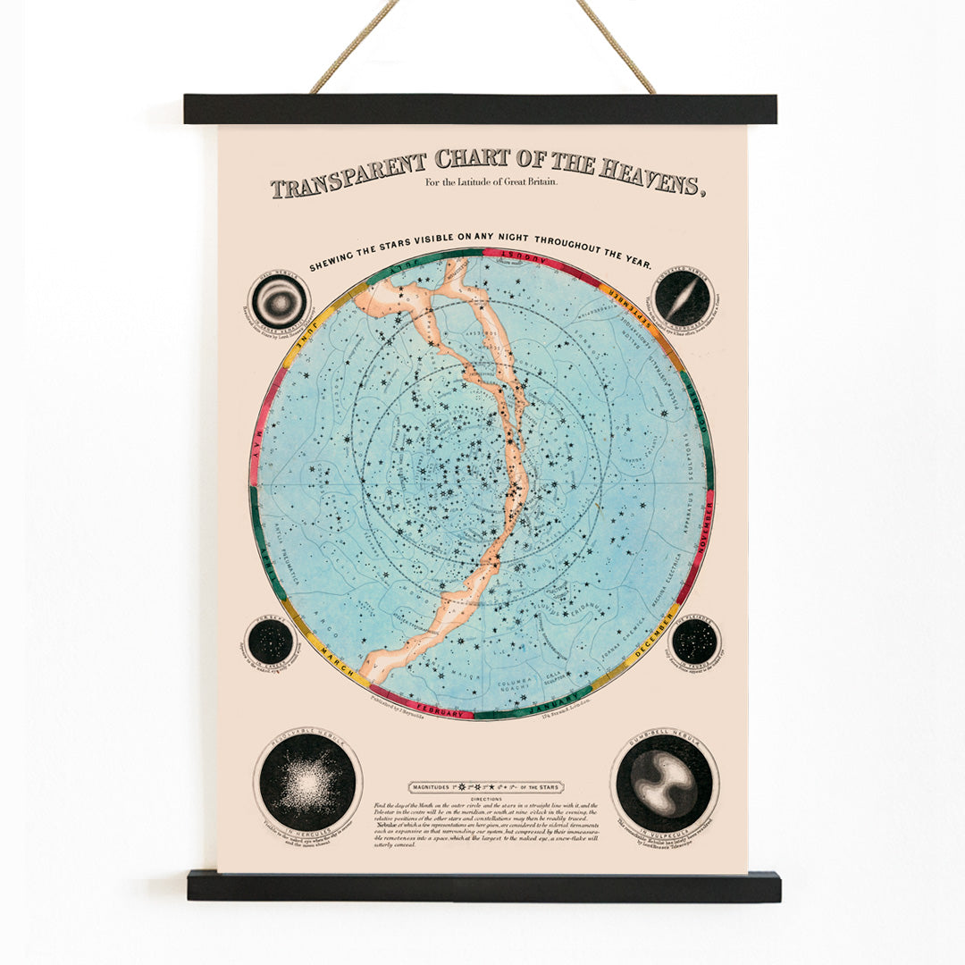 , with wooden magnetic frame on white background