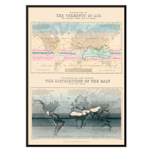 , with black aluminium frame on white background