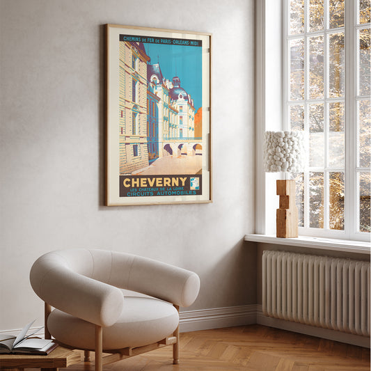 , framed and displayed in home decor