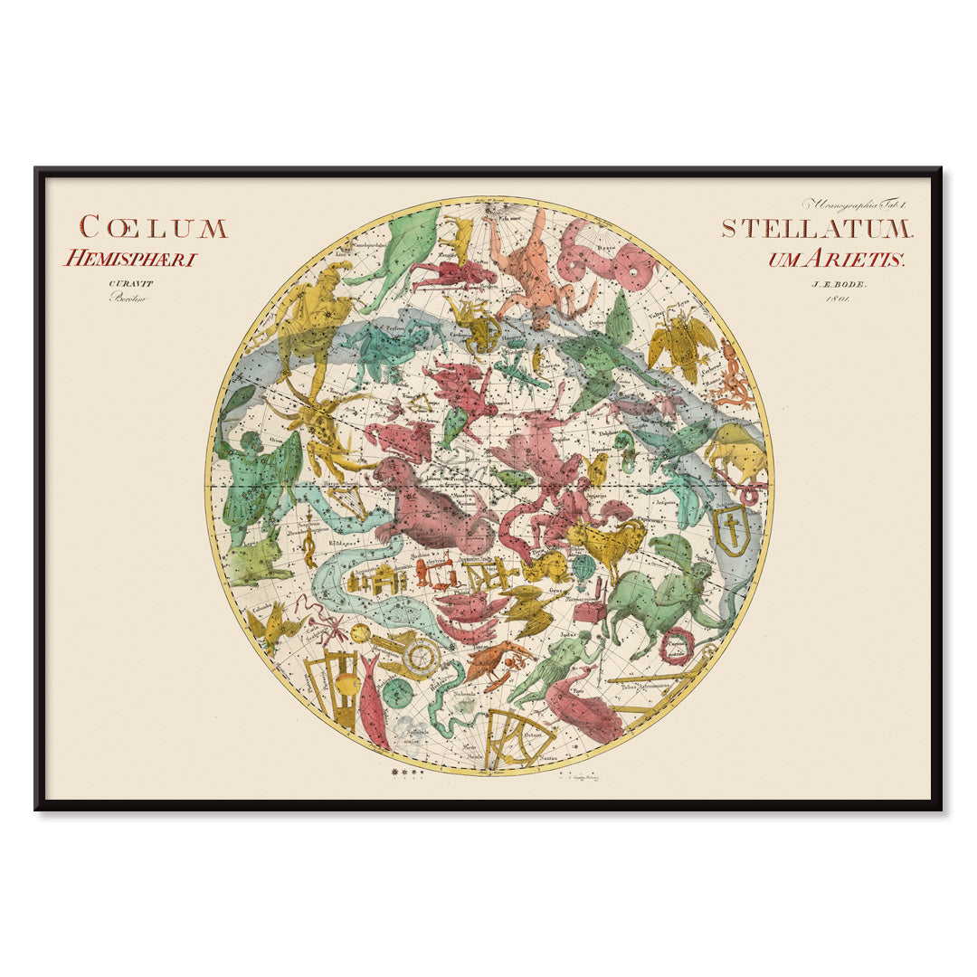 , with black aluminium frame on white background