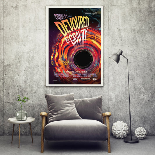 , framed and displayed in home decor