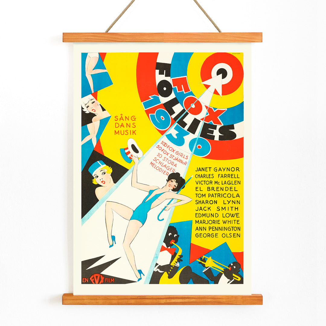 , with wooden magnetic frame on white background