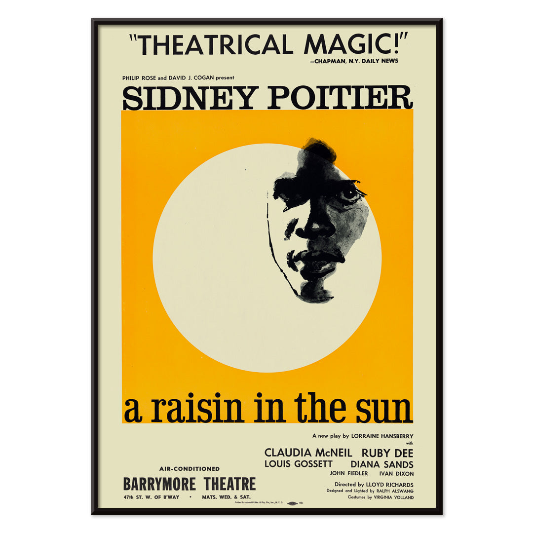 , with black aluminium frame on white background