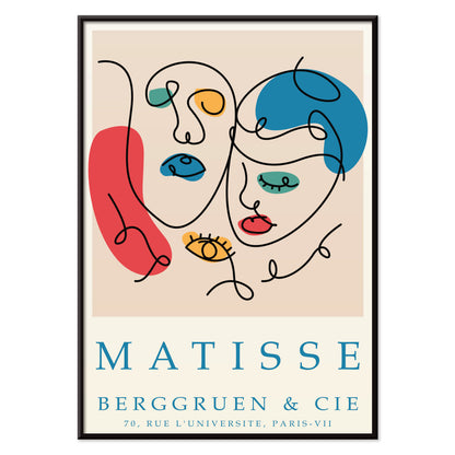 , with black aluminium frame on white background