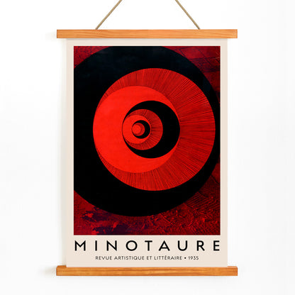 , with wooden magnetic frame on white background