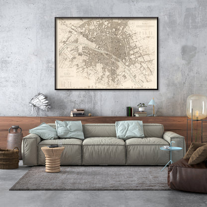 , framed and displayed in home decor